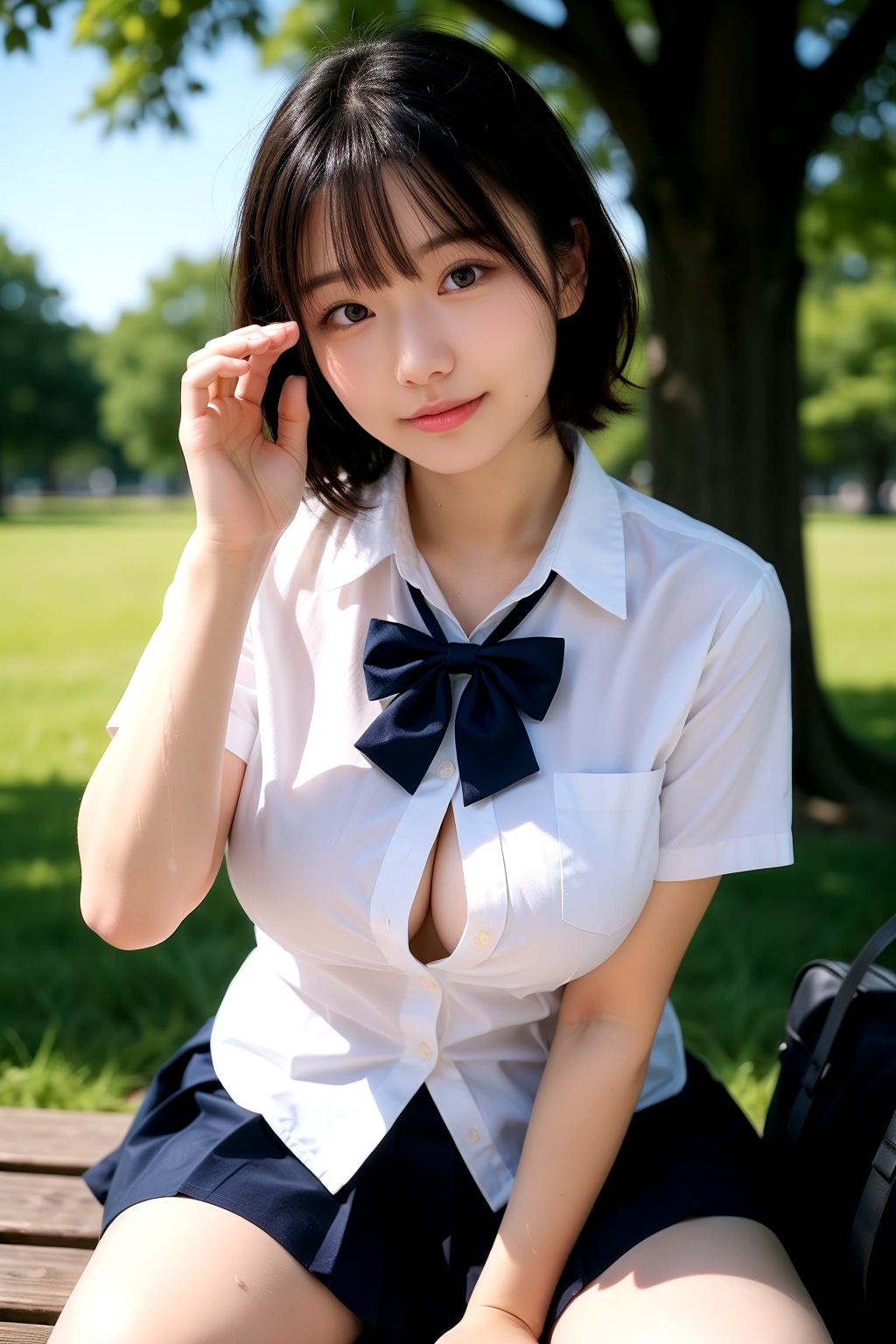 【ウチの娘シリーズ】生成モデルを変えてアイスをねだってくる葵ちゃん