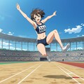 陸上競技「幅跳び」と「高跳び」 5枚目