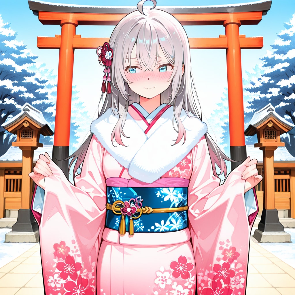 ロシデレ初詣 | の人気AIイラスト・グラビア