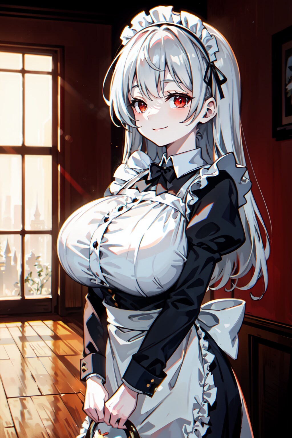 お昼のメイドさん