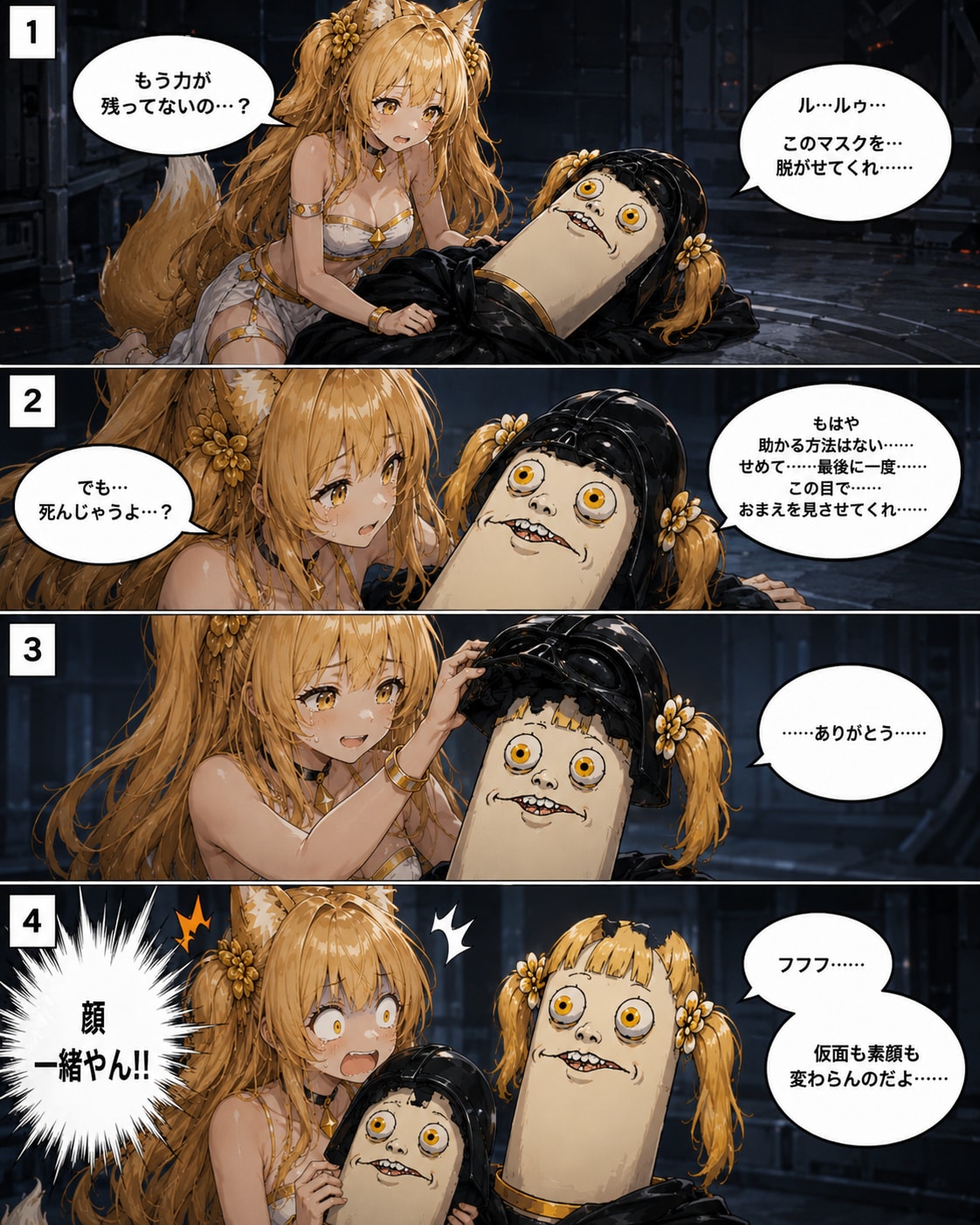 ル・・・、ルゥって言いかけてる