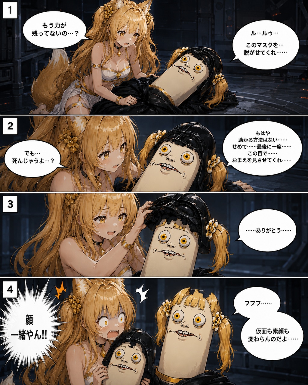 ル・・・、ルゥって言いかけてる