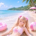 ビーチ♡ 4枚目