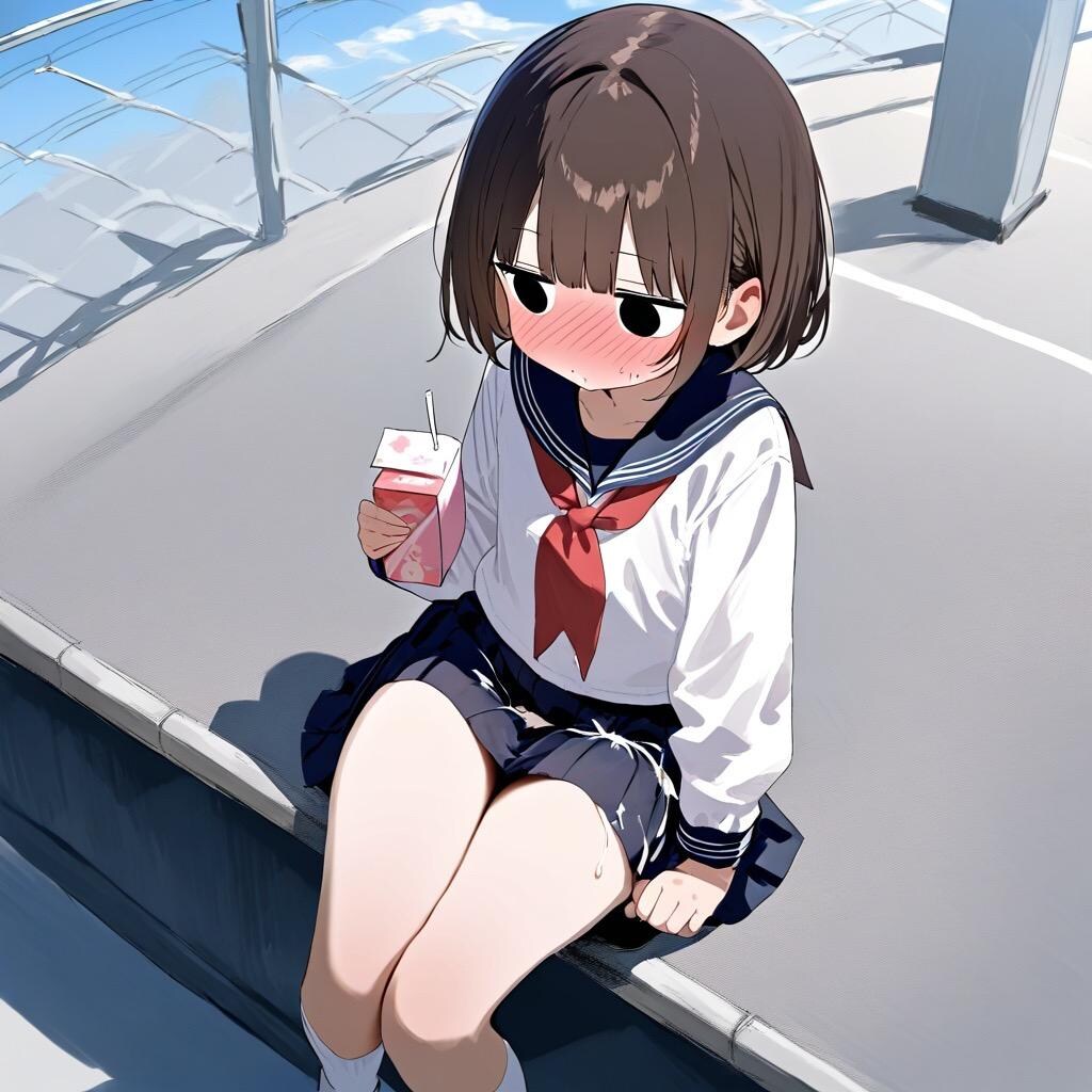 こぼしちゃった