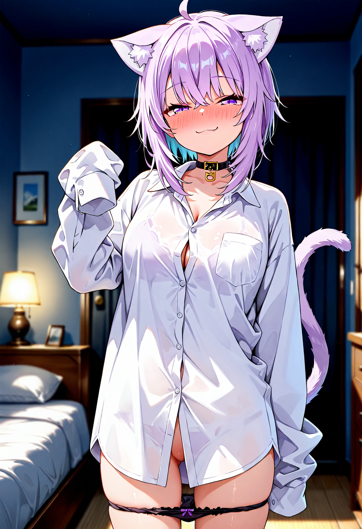シャツ、めくっちゃう…？♡
