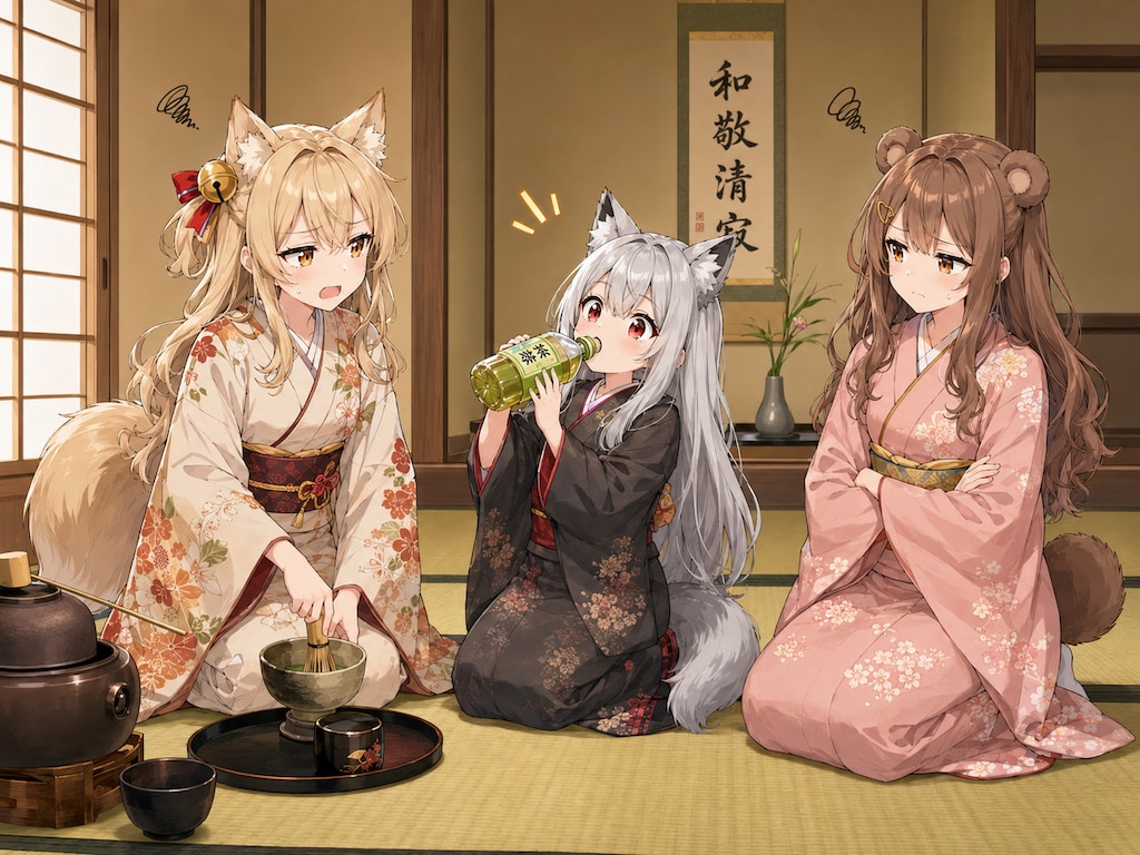 我慢出来ず！？