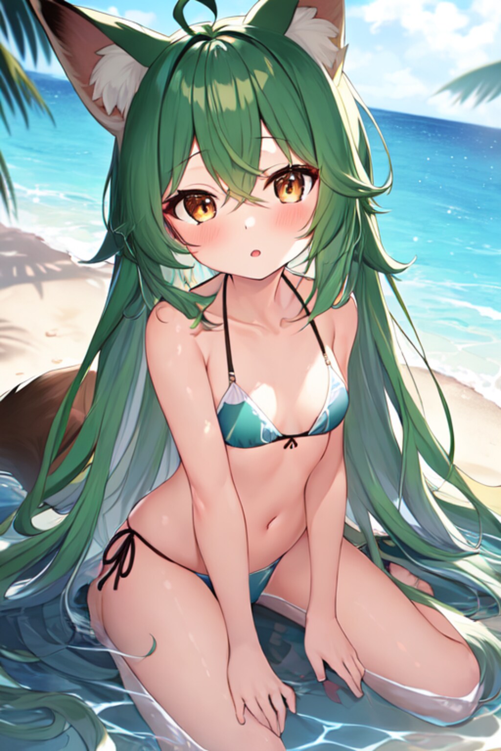 水着～