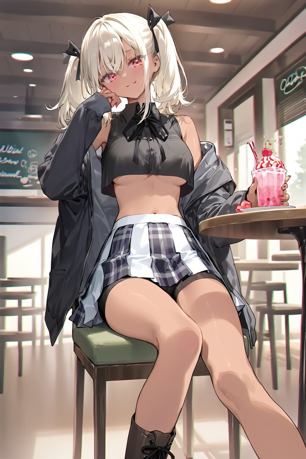カフェで一息
