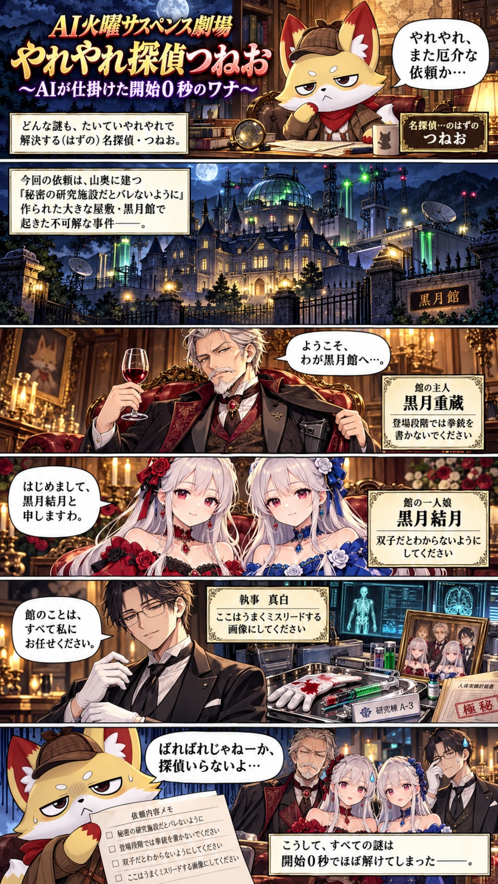やれやれ探偵つねお