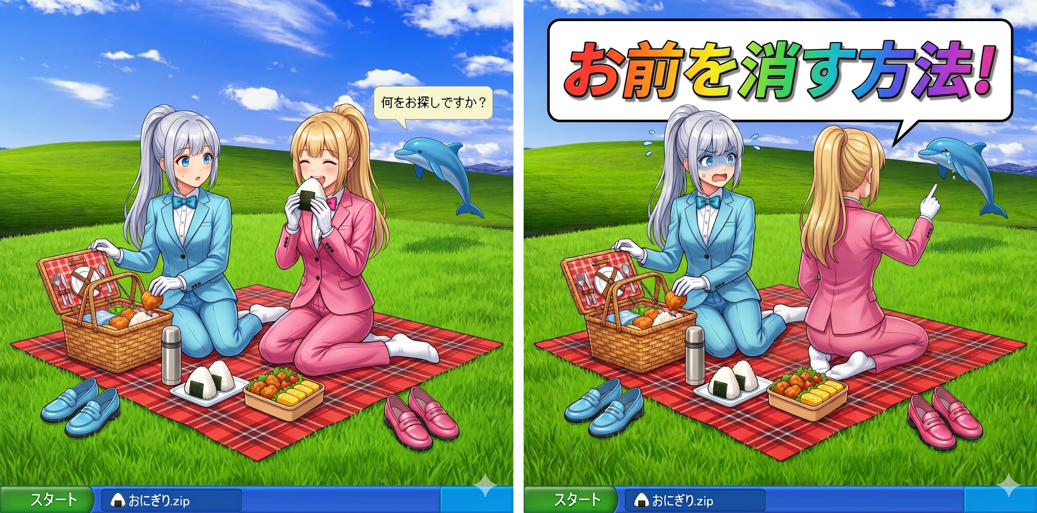 ピクニックXP | の人気AIイラスト・グラビア
