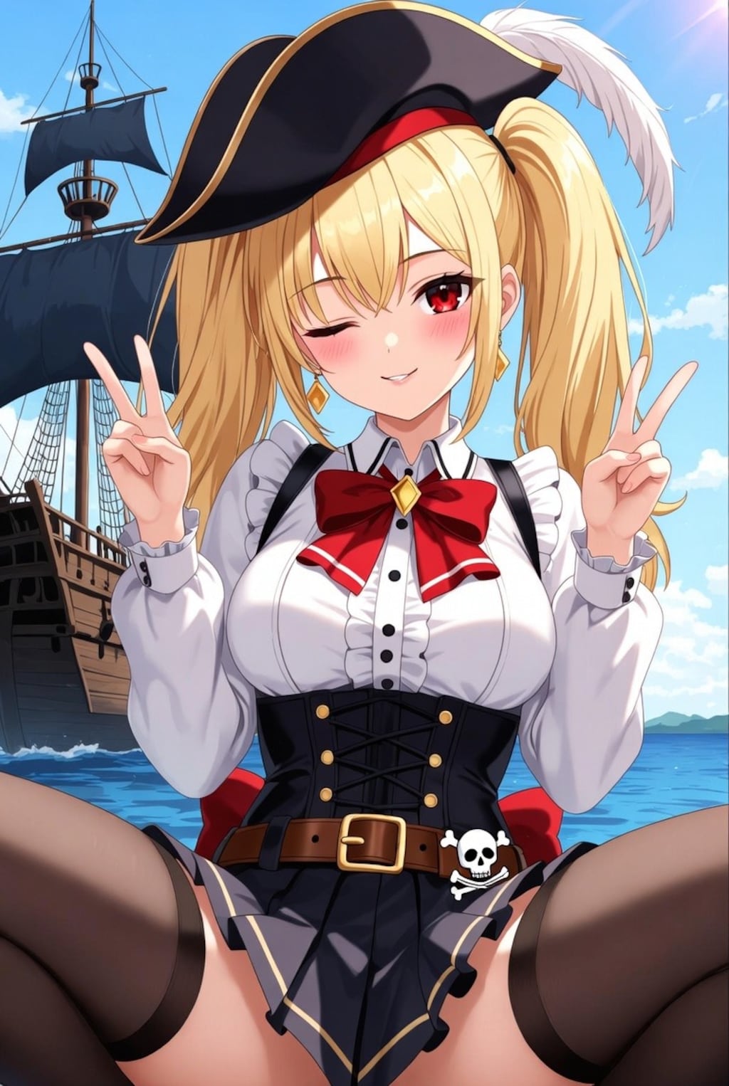 ダブピ海賊ちゃん🏴‍☠️