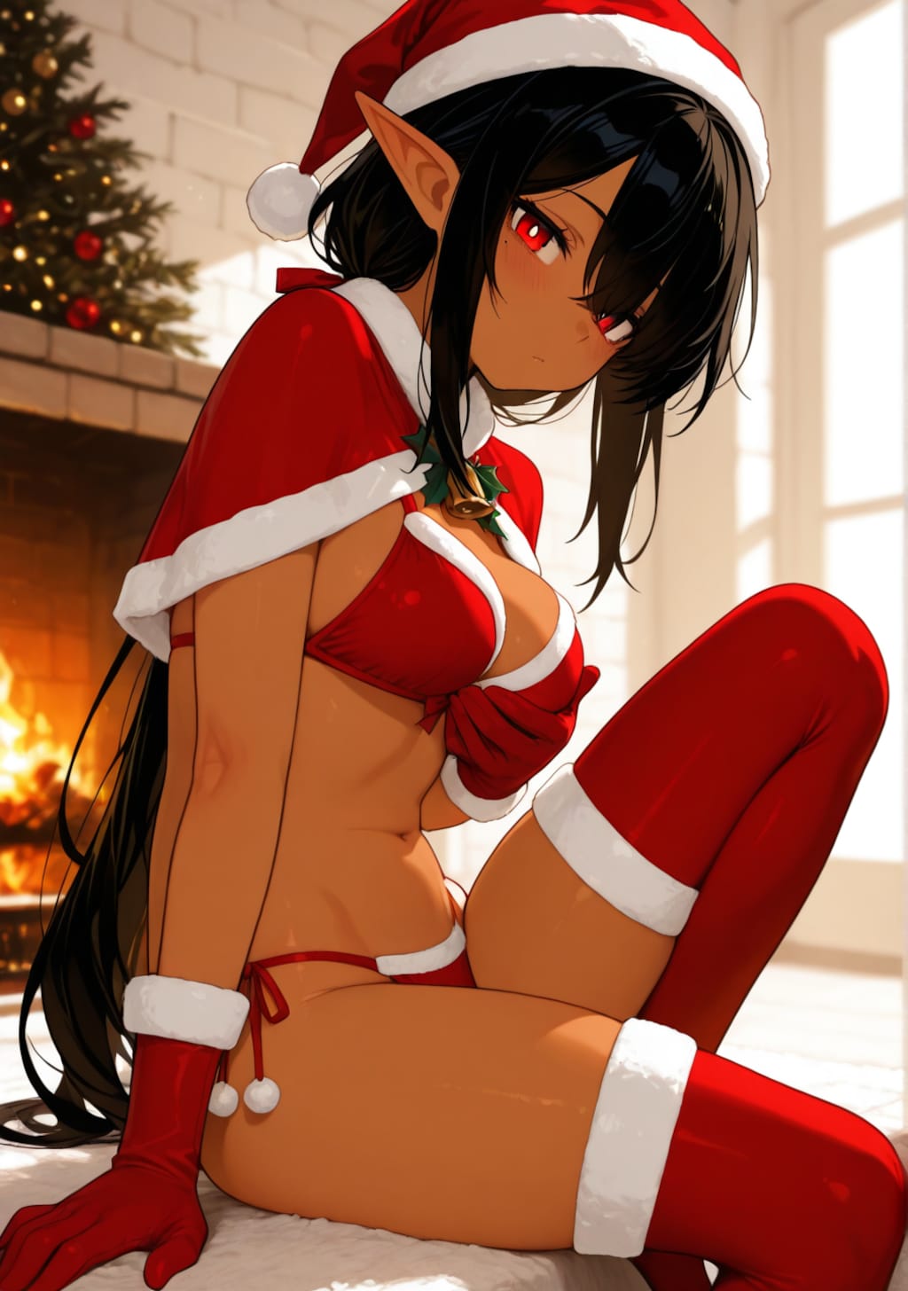 クリスマスのシスター＆サンタコスプレ | フォレ