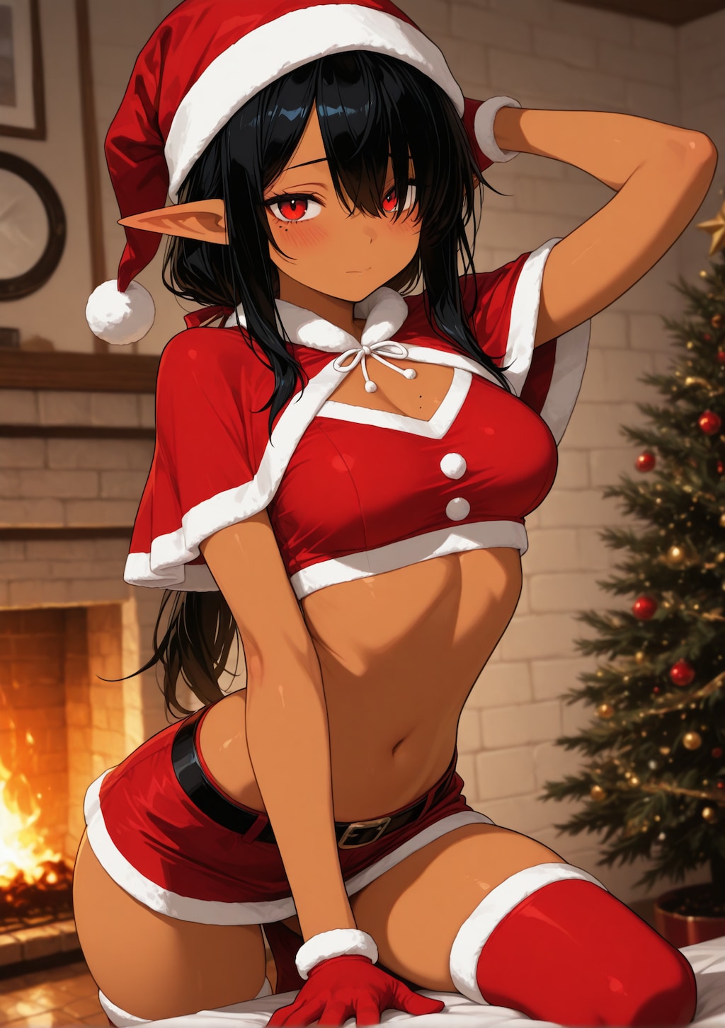 クリスマスのシスター＆サンタコスプレ | フォレ