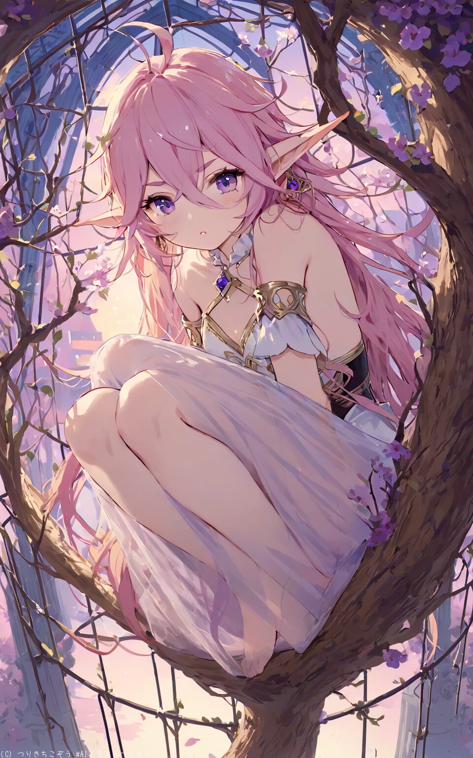 囚われしエルフの姫君