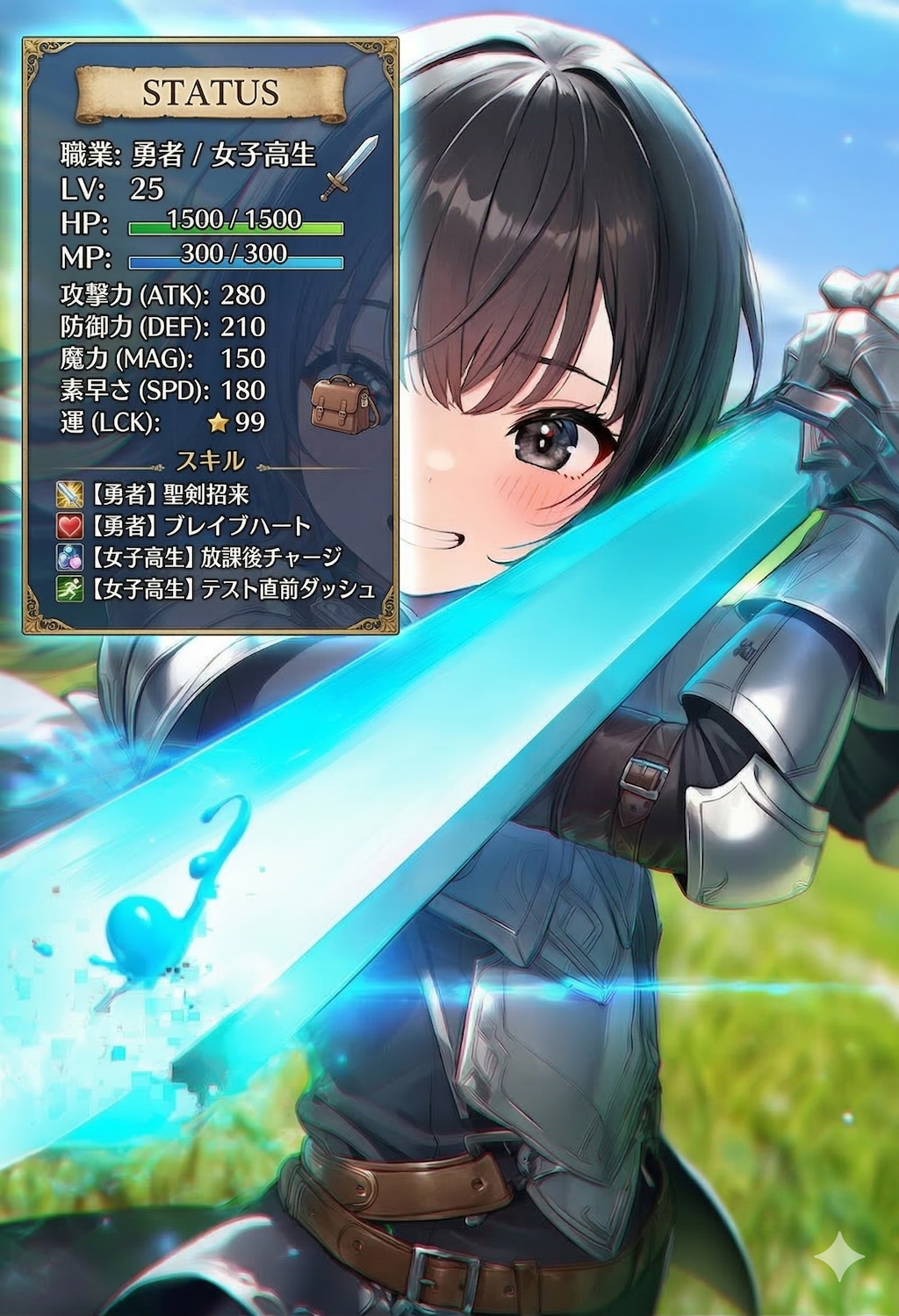 女子高生の体験入部　ゲーム部編