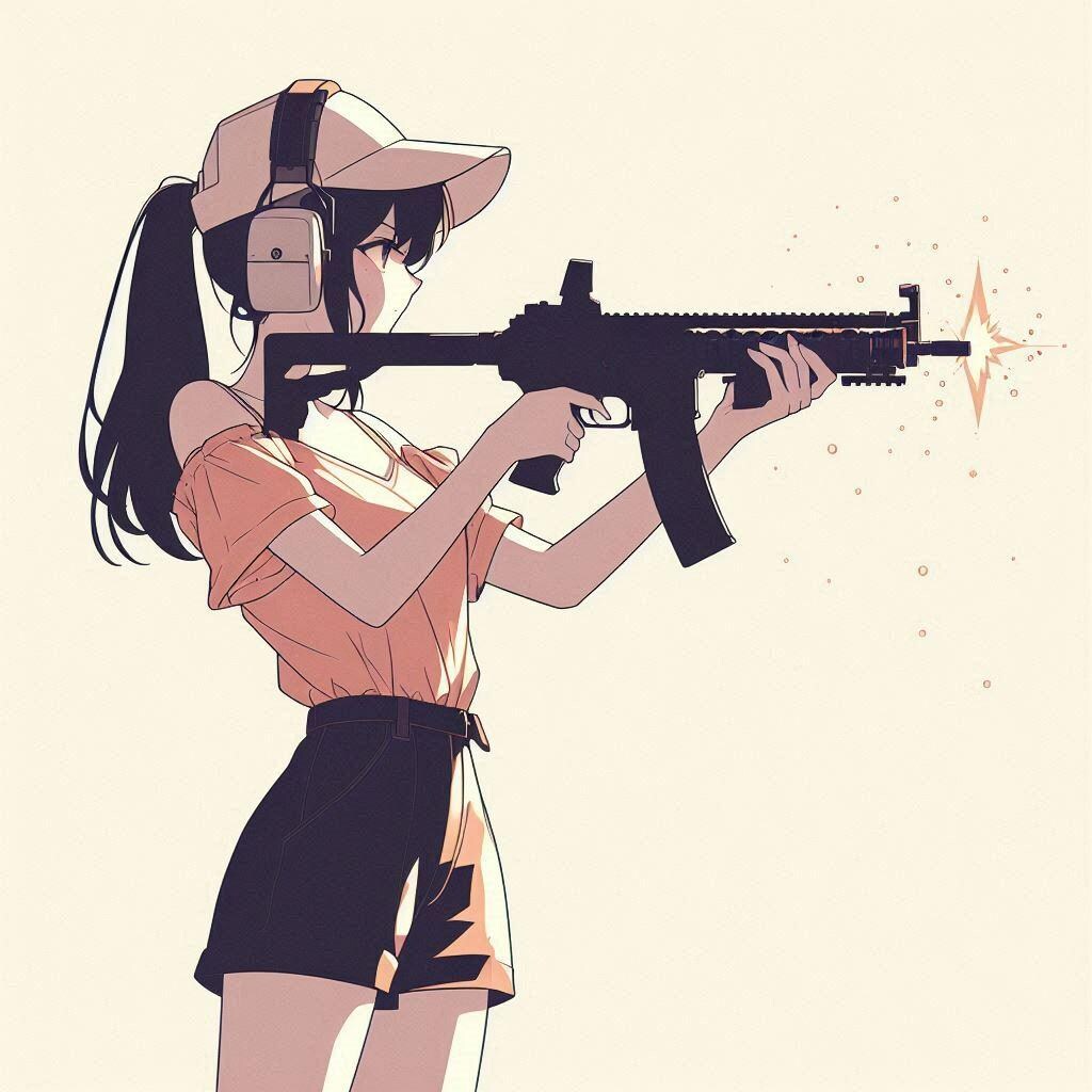 機関銃と少女22