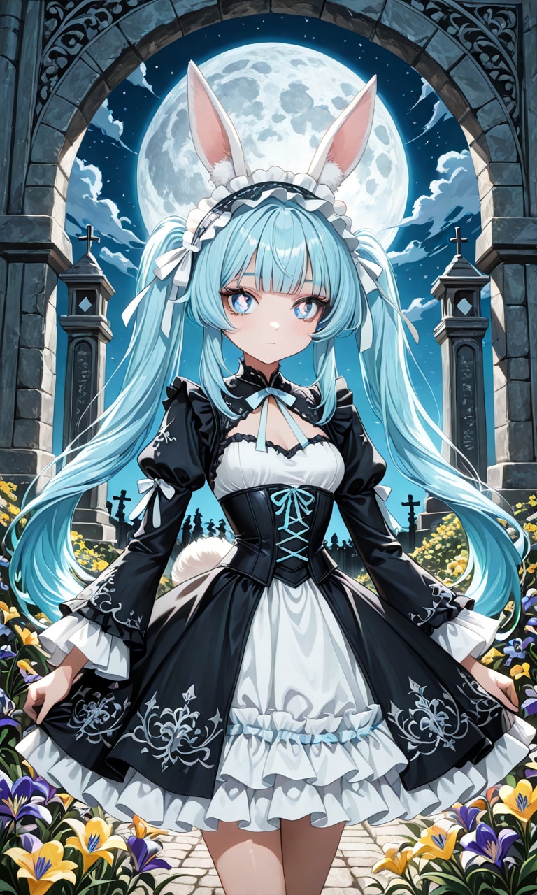 アルナ(らびのん)ゴスロリ | の人気AIイラスト・グラビア