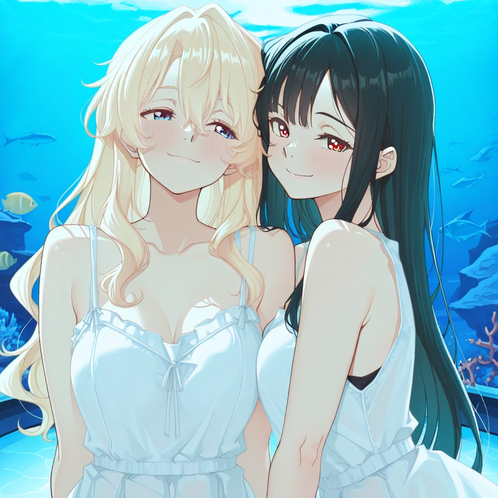 水族館にて