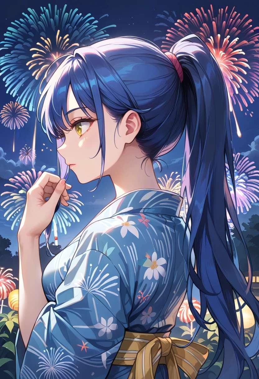 浴衣とうなじ | の人気AIイラスト・グラビア