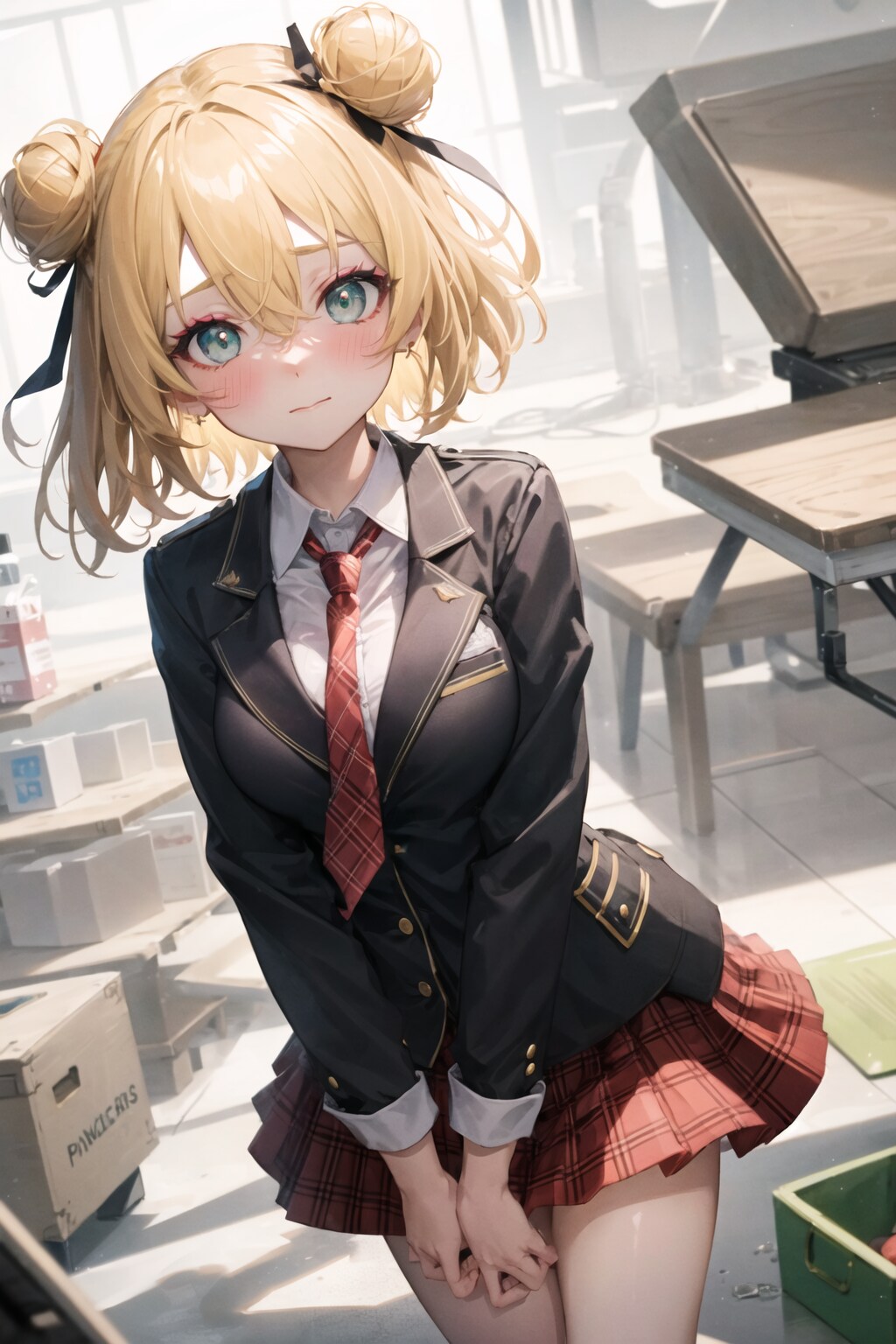 ね、ねぇ！スカート短くない...？