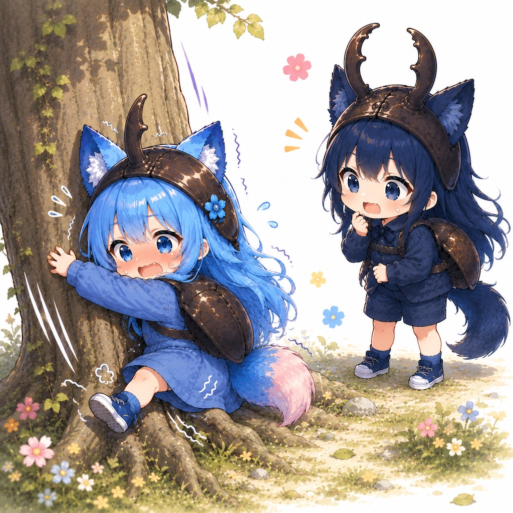 バちょん...