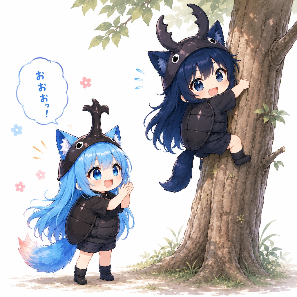 バちょん...