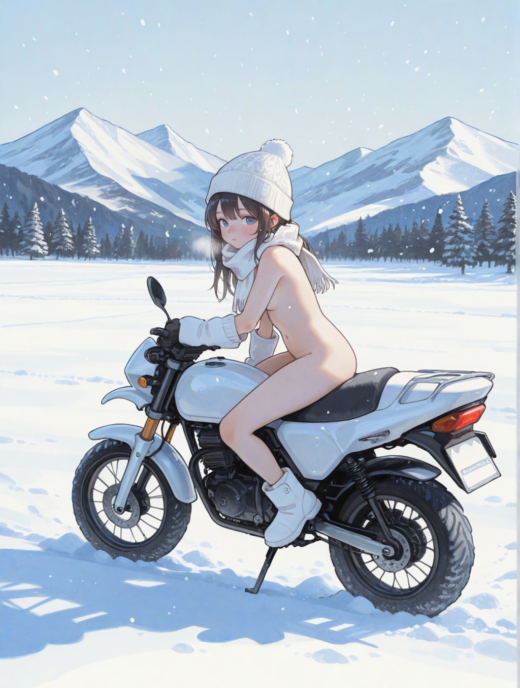 今日は寒いなぁ（バイク部）