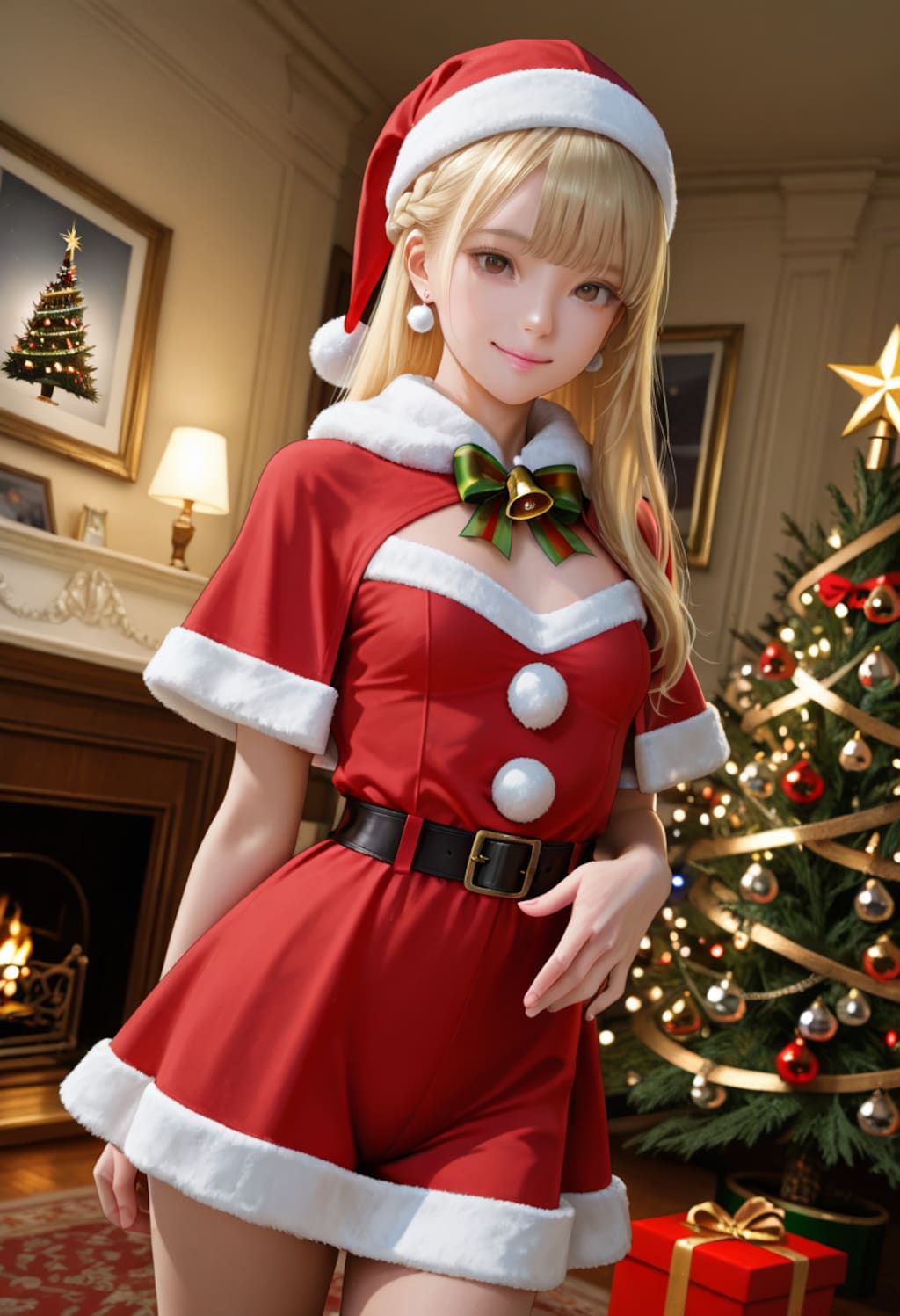 澪奈 サンタコス