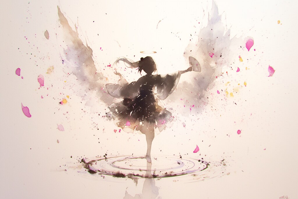 雅やかに舞い踊る