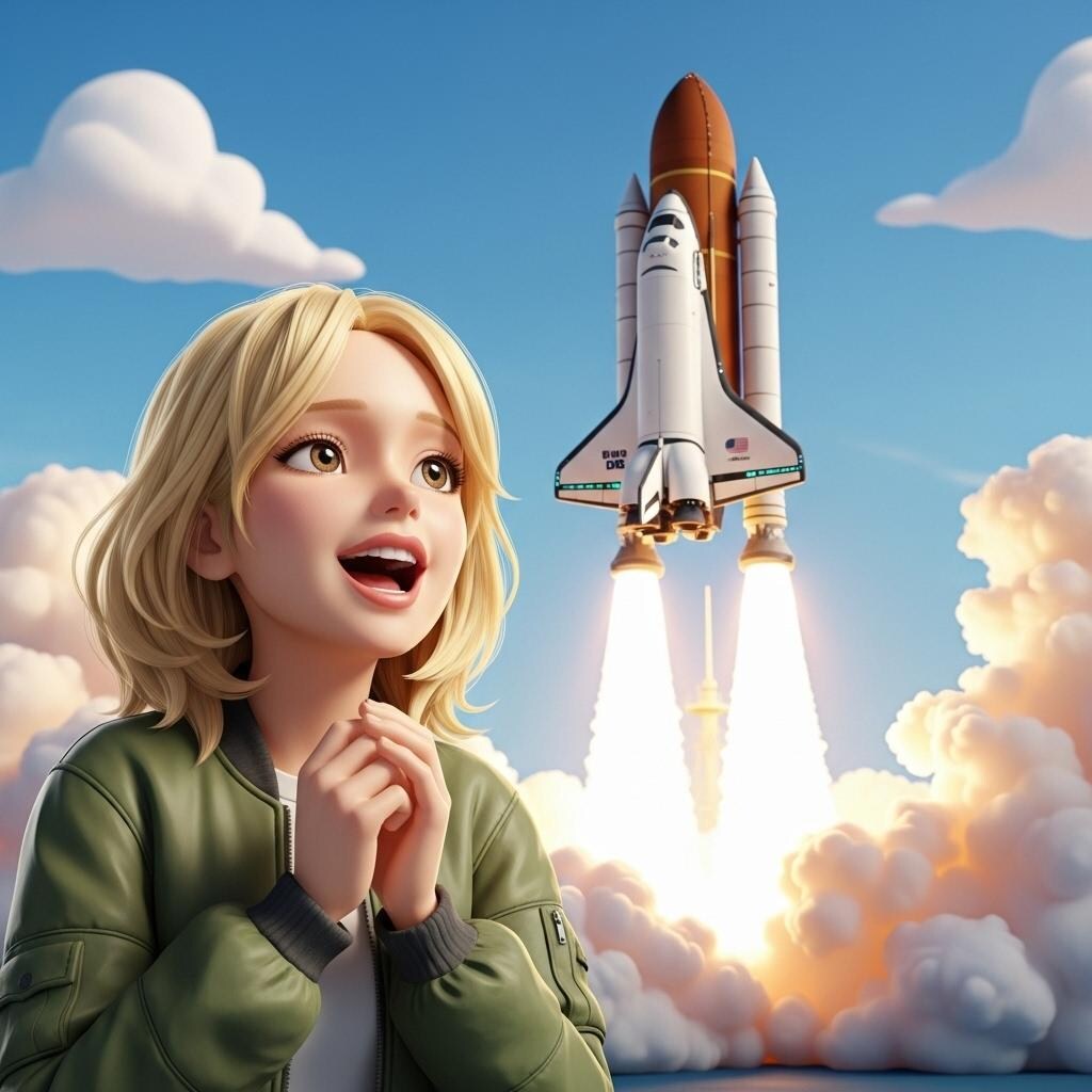 The wings that once soared through space—their spirit still lives on somewhere.