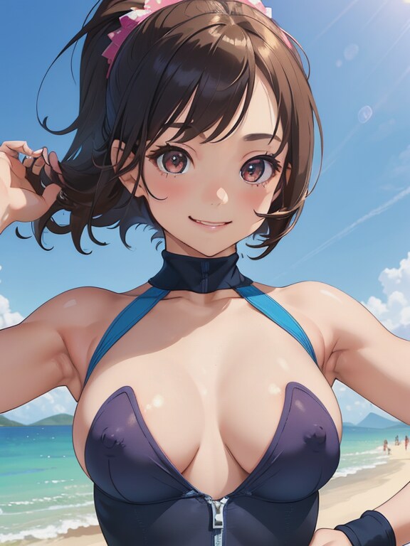 18 or 15 その2 ポチ（ここ数日中に生成されたレオタード画像の寄せ集め）