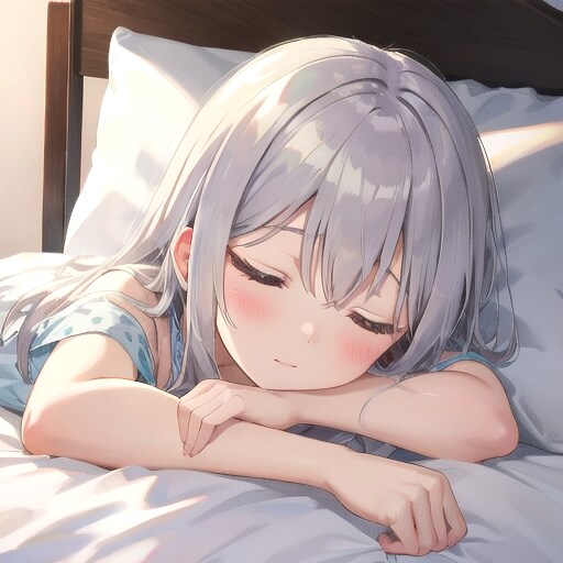 寝落ちした妹