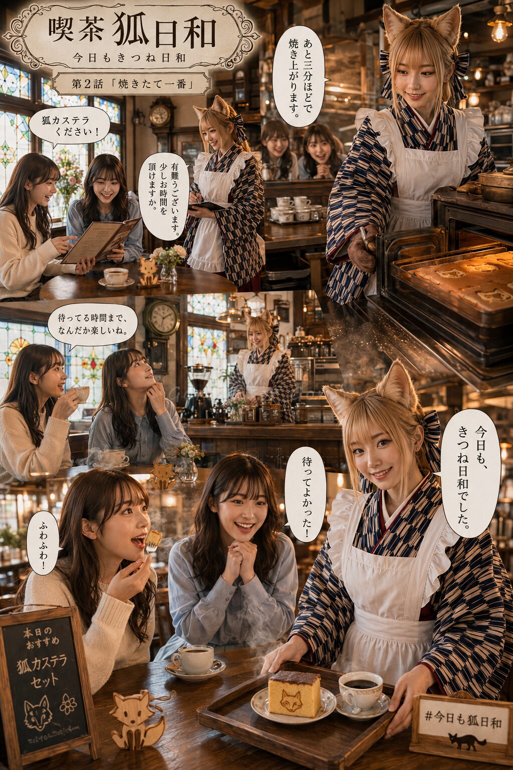 今日もきつね日和 第2話焼きたて一番