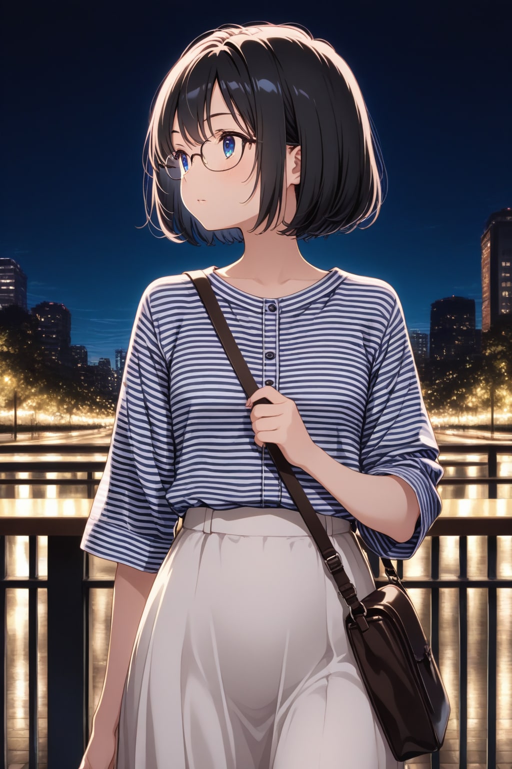 黒髪の眼鏡ちゃん