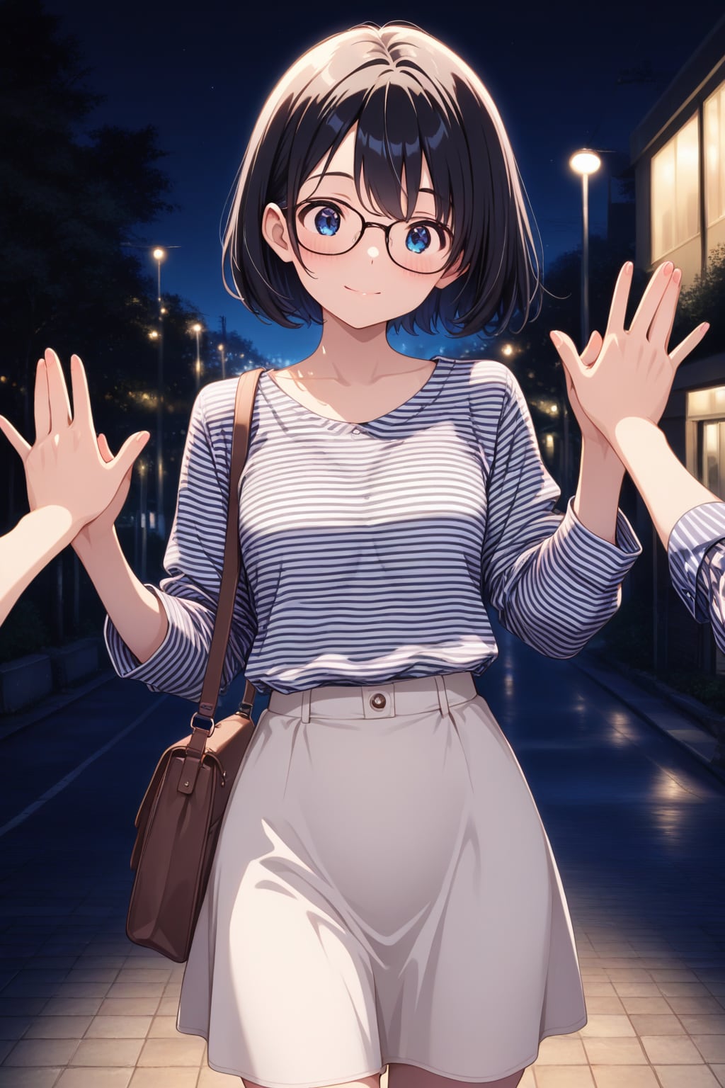黒髪の眼鏡ちゃん