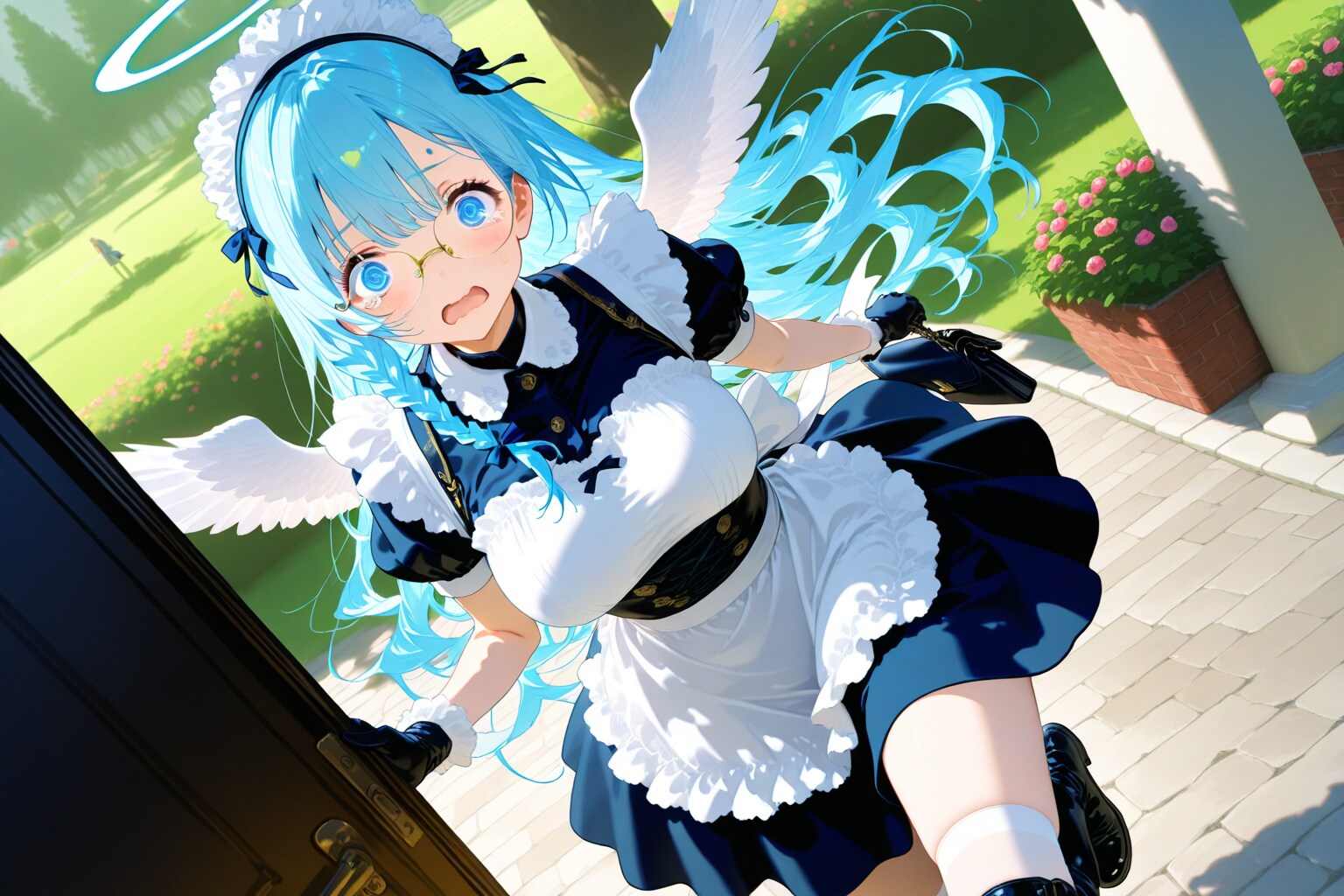 同行する相手待たせ | の人気AIイラスト・グラビア