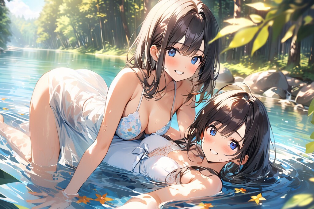 冷たくて気持ちいいわよ♪