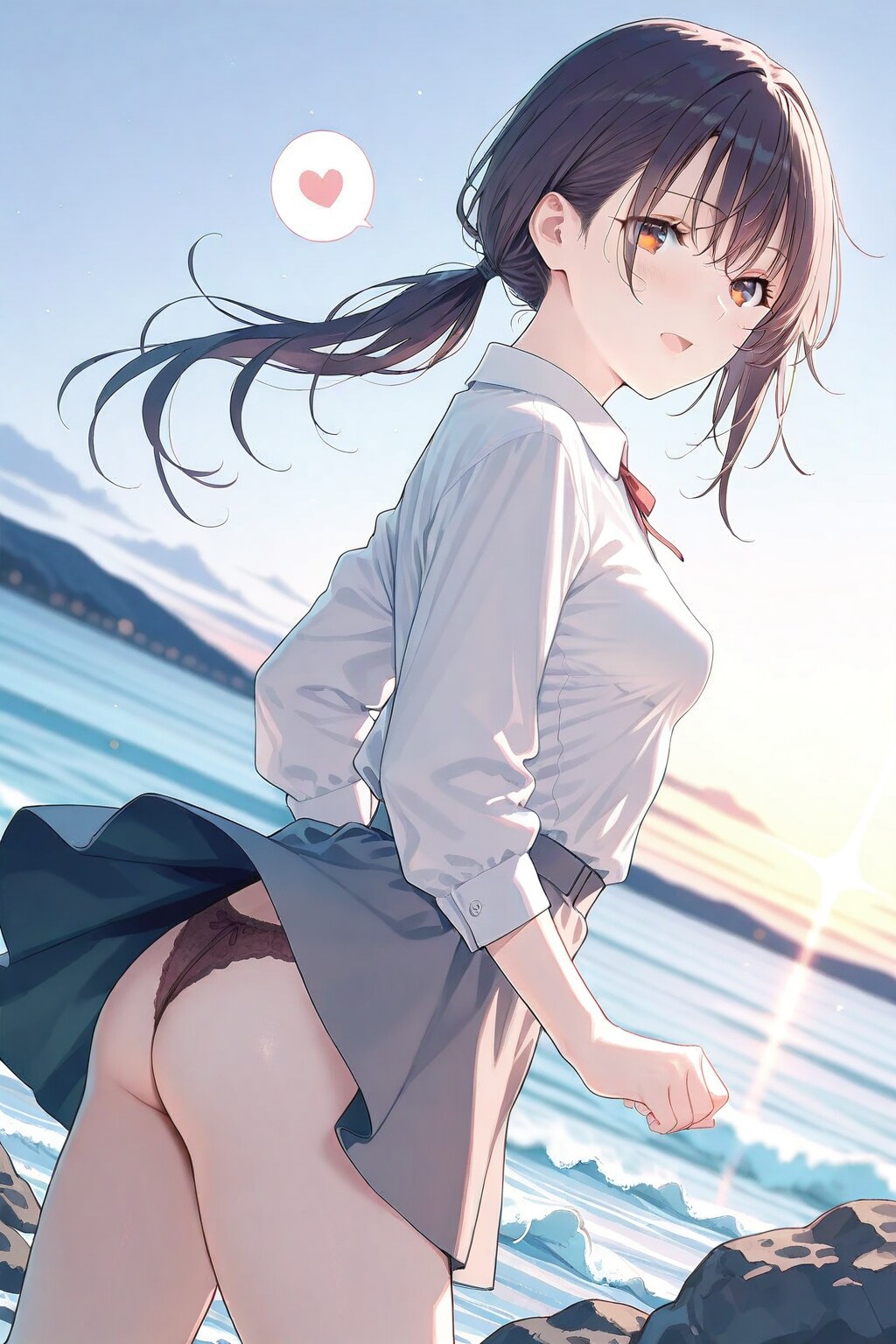 海に来た🌊🌞UNICORN