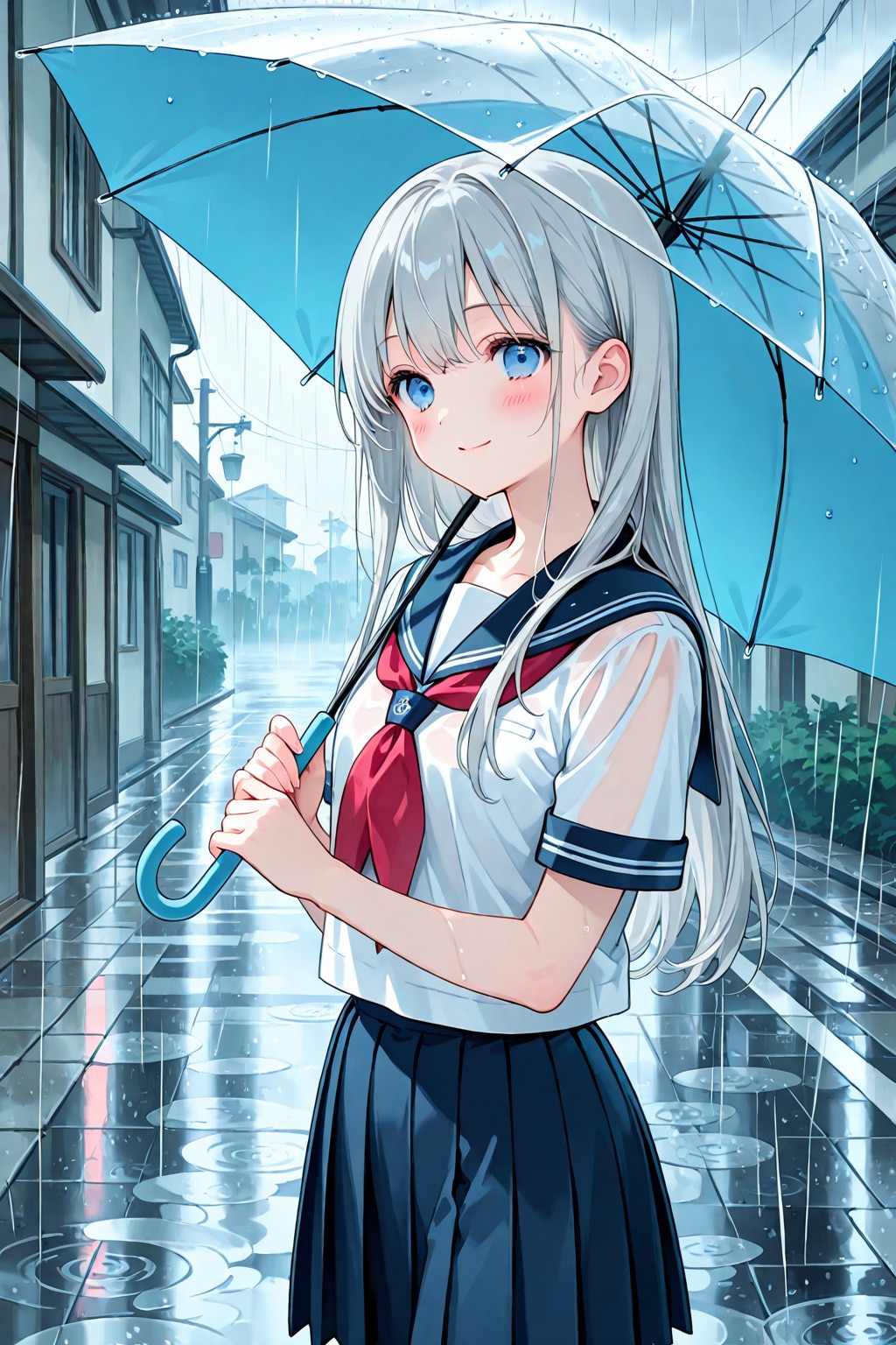 雨が激しくなってきたね