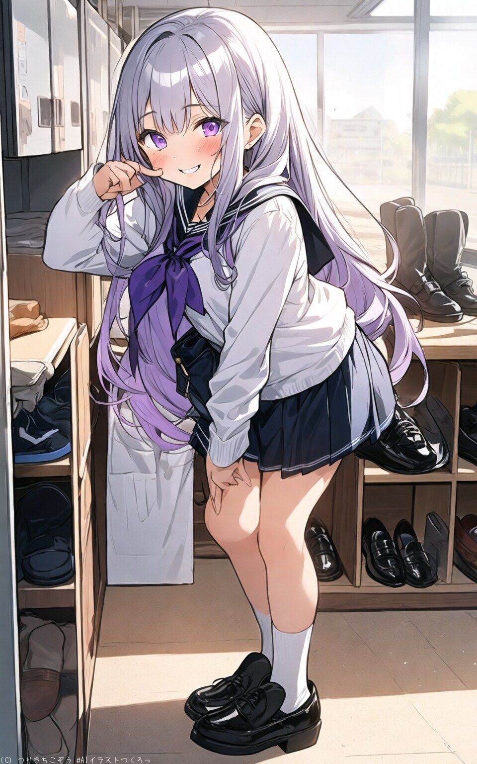 お待たせ。一緒に帰ろ？