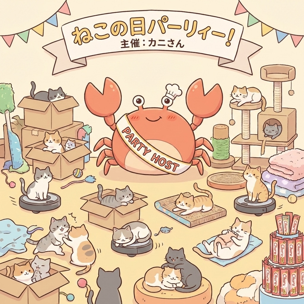 ねこの日パーリィー🎊
