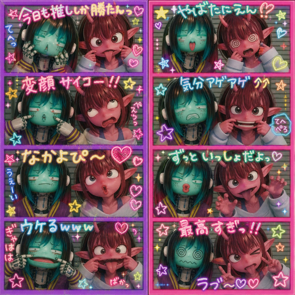 ふたりはプリクラ