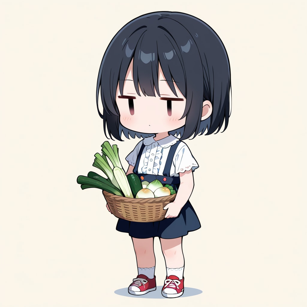 野菜をもらった