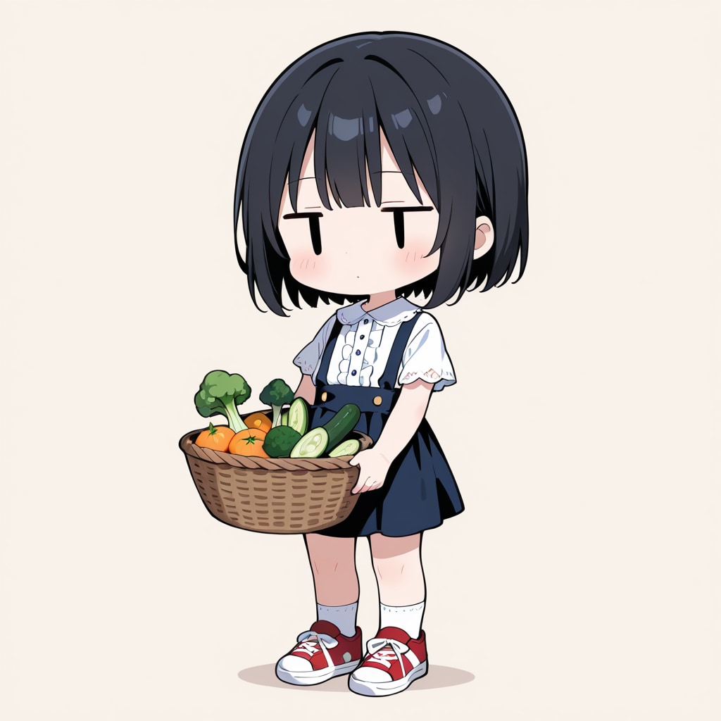 野菜をもらった