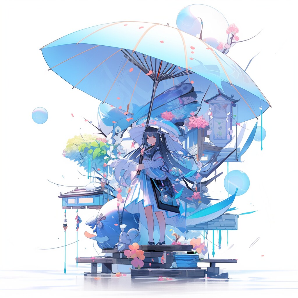 傘をさすのが面倒だから雨はキライ。