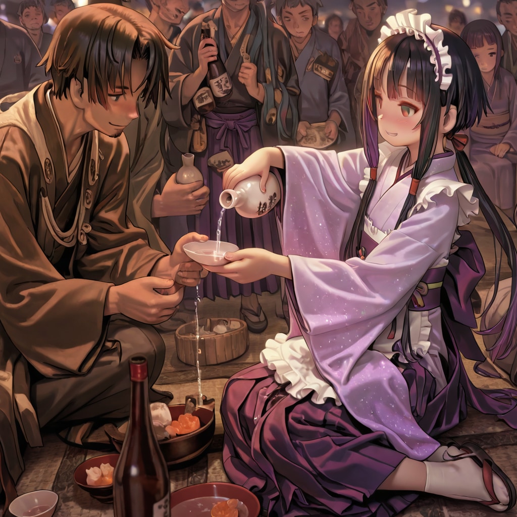 終戦の日の紫陽花と英霊たち | の人気AIイラスト・グラビア