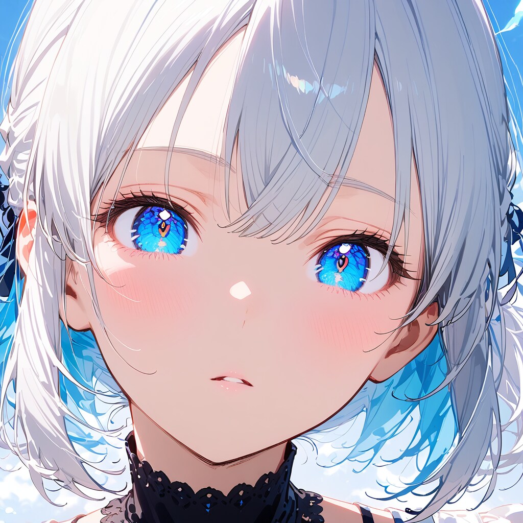 海のような瞳 | の人気AIイラスト・グラビア