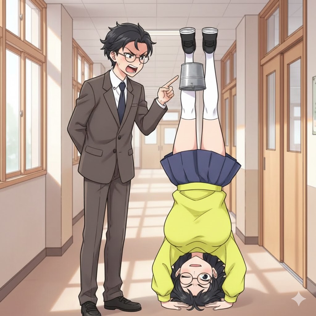 廊下にタットレー