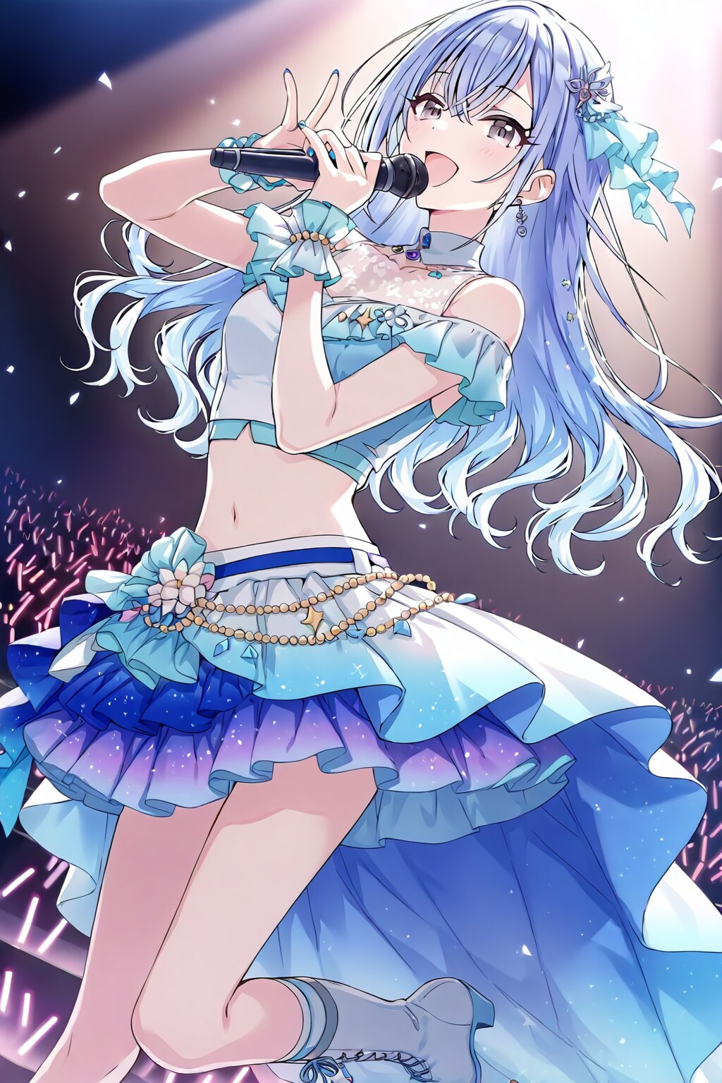 【コンサート】鈴木羽那 | の人気AIイラスト・グラビア