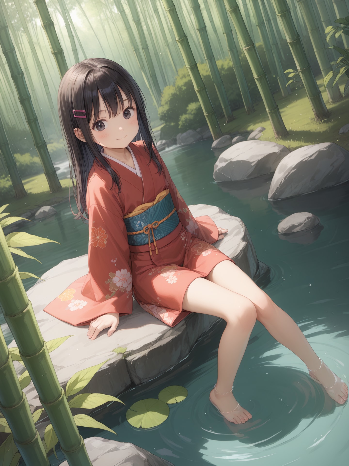 黒髪少女 | の人気AIイラスト・グラビア